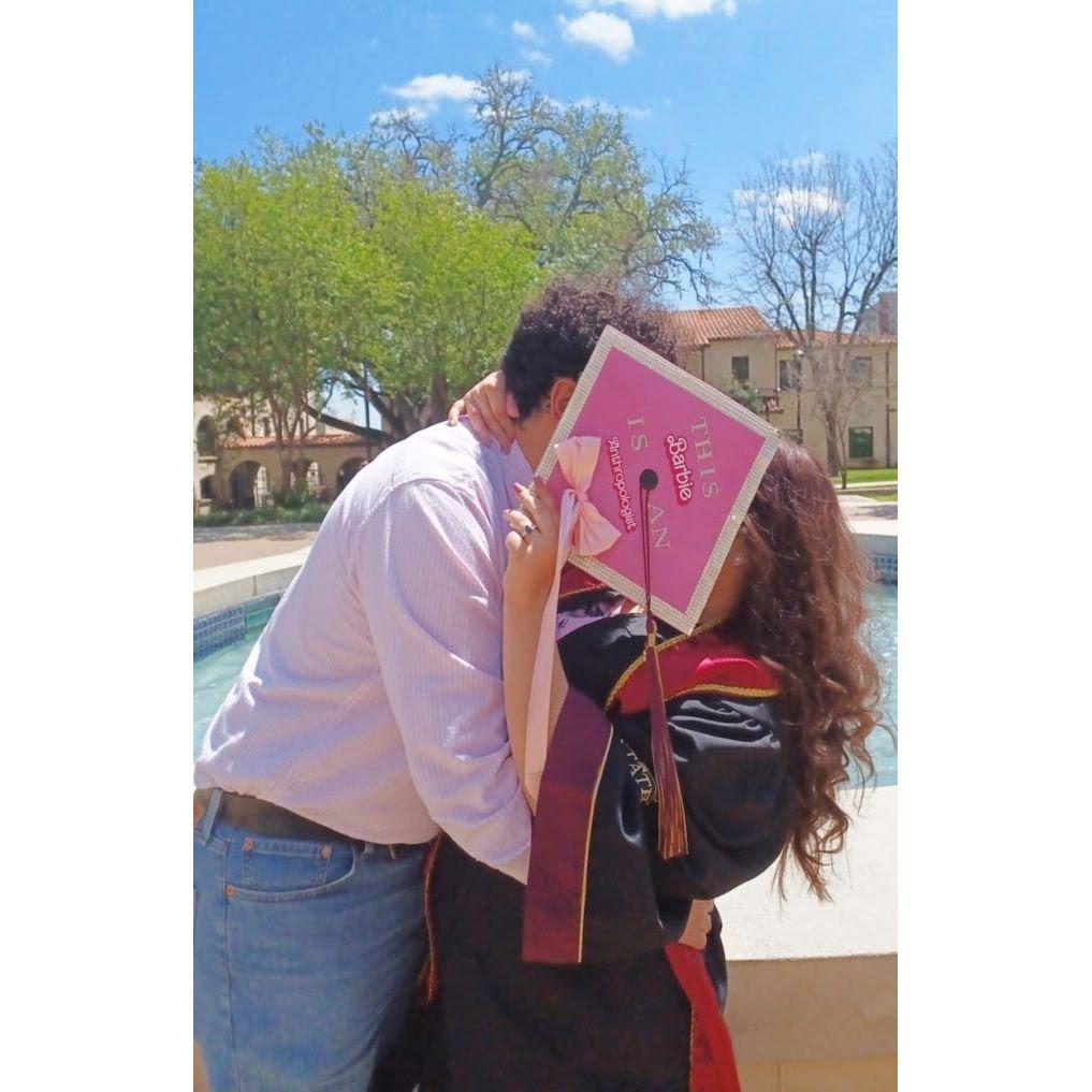 Connie's college graduation photos