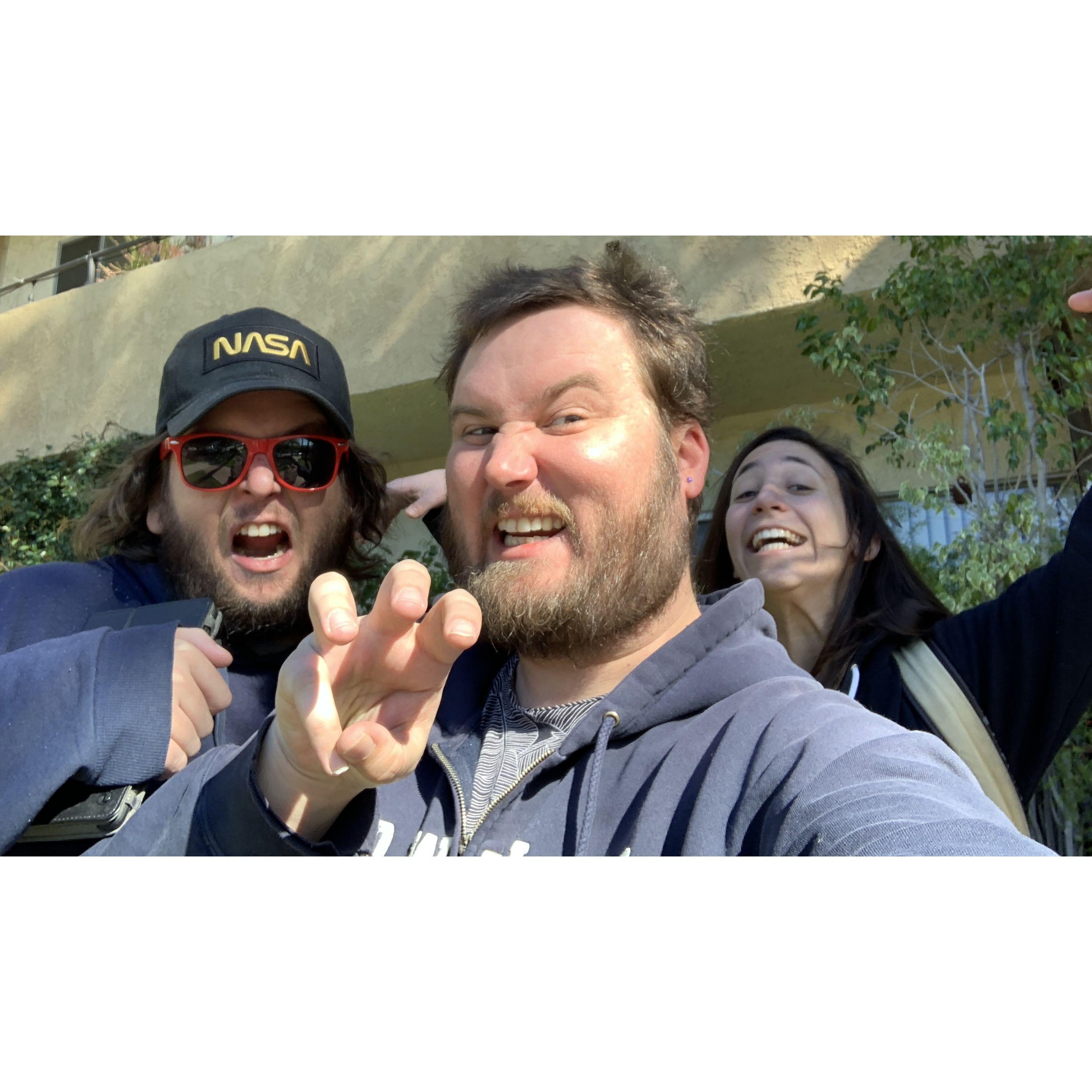 Abe, Michael, and Bridgette - Crackedscapades