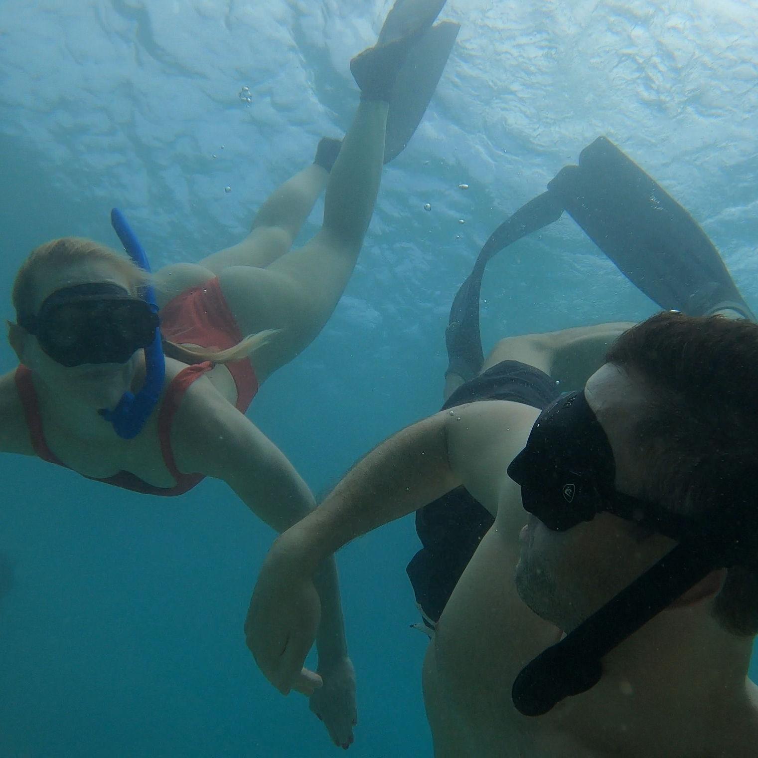 snorkeling on Oahu