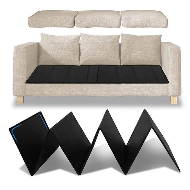 HomeProtect Sofa Cushion Support Board for Sagging Cushions, Extra Thick PP Board Under Couch Cushion Replacement, Foldable Furniture Fix Seat Saver 66”x17”, Extend The Life of Sofa