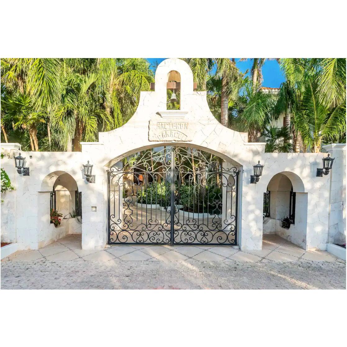 This is the entrance to Hacienda Caracol, our Soliman Bay Villa where the welcome party will be held Saturday afternoon!