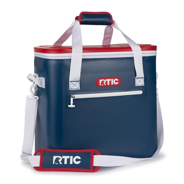 RTIC Ultra-Tough Soft Cooler 50 Can, Insulated Bag Portable Ice Chest Box for Lunch, Beach, Drink, Beverage, Travel, Camping, Picnic, Car, Trips, Floating Cooler Leak-Proof with Zipper