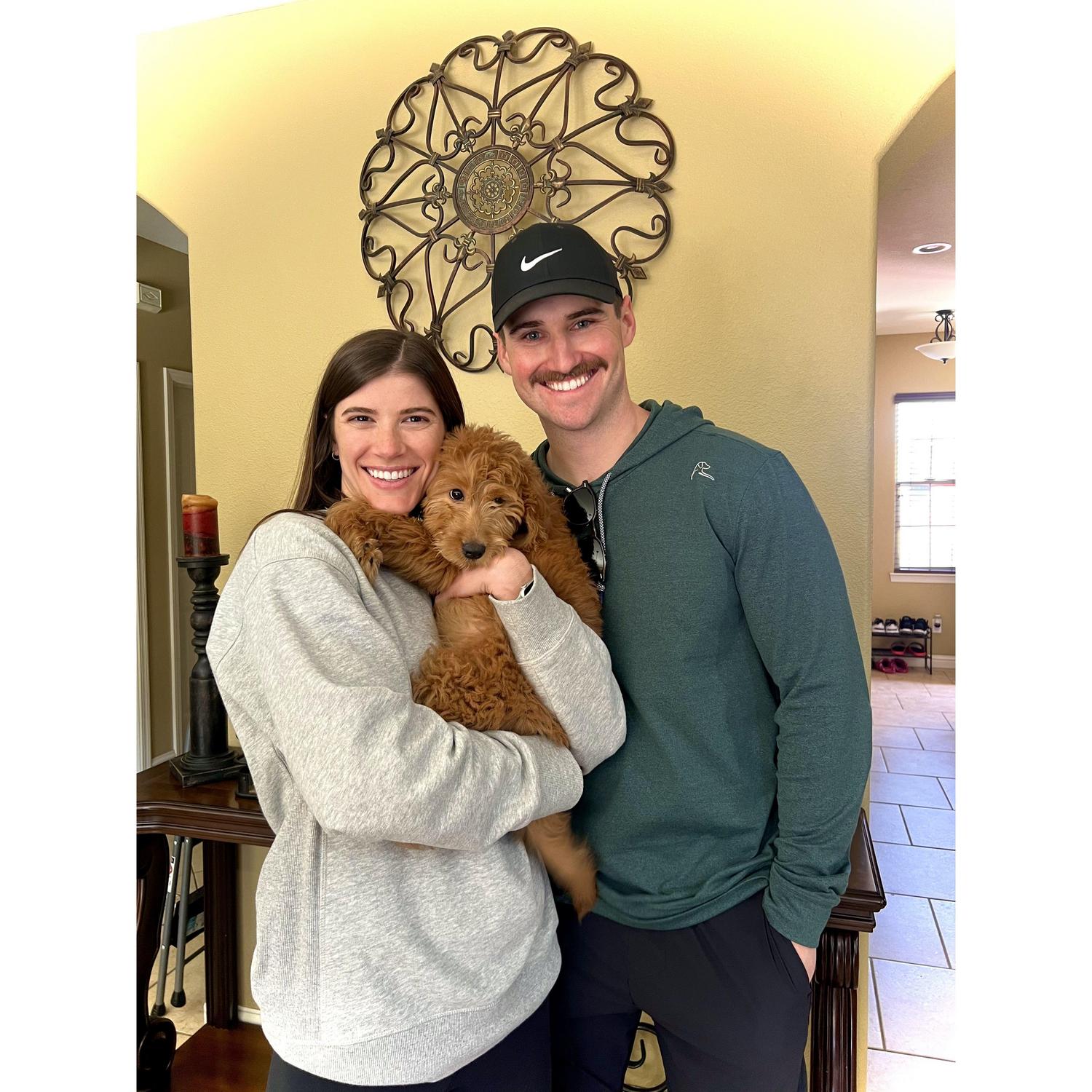 Adopting Penny together!