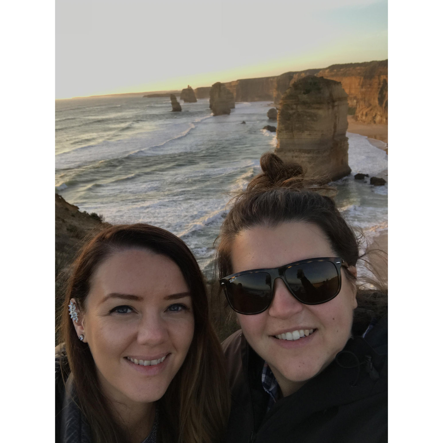 we caught the 12 Apostles at sunset!