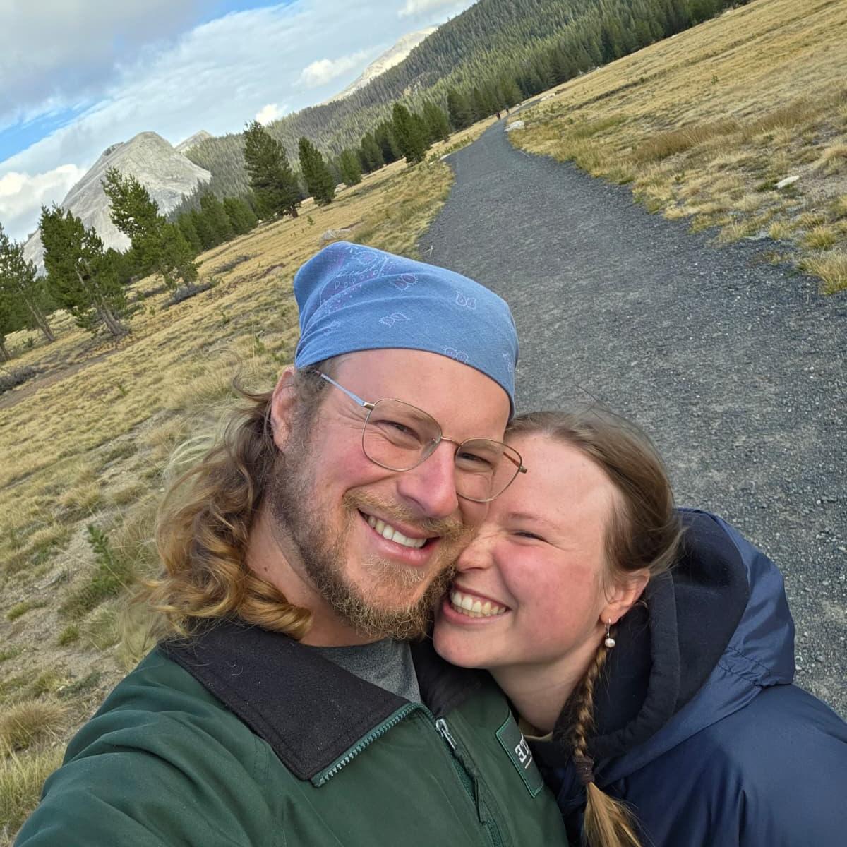 One last walk in Tuolumne meadows before Elisha went back to Washington to start grad school!