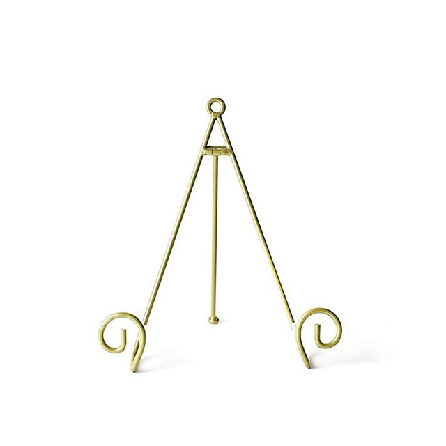 HAPPY EVERYTHING! Gold Swirl Big Plate Stand