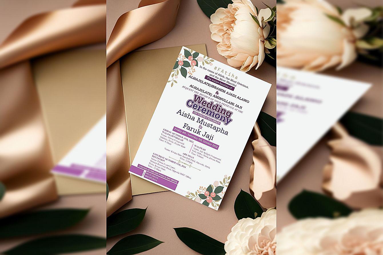 The Wedding Website of Aisha Mustapha and Farouk Jaji