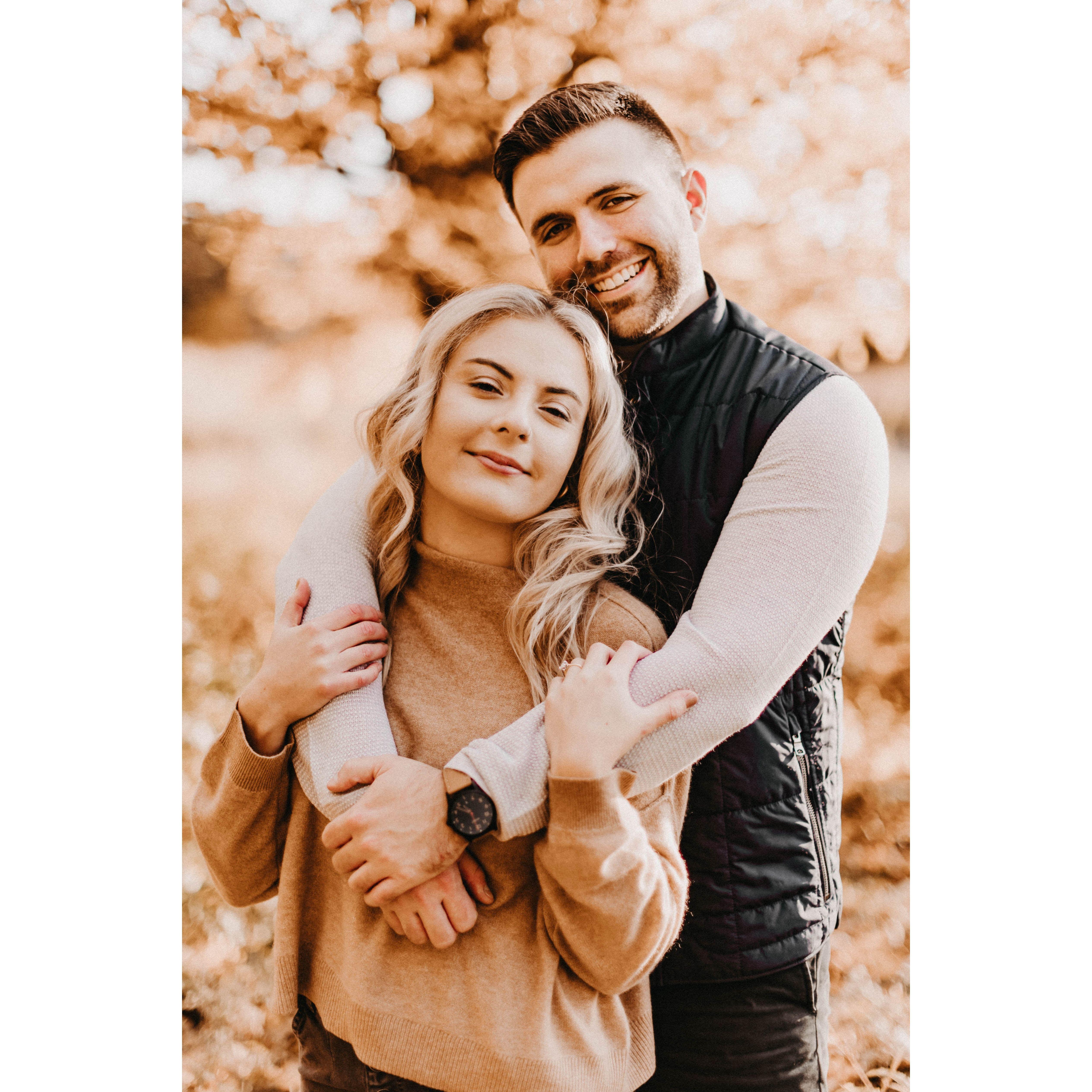 Another photo from our engagement album!