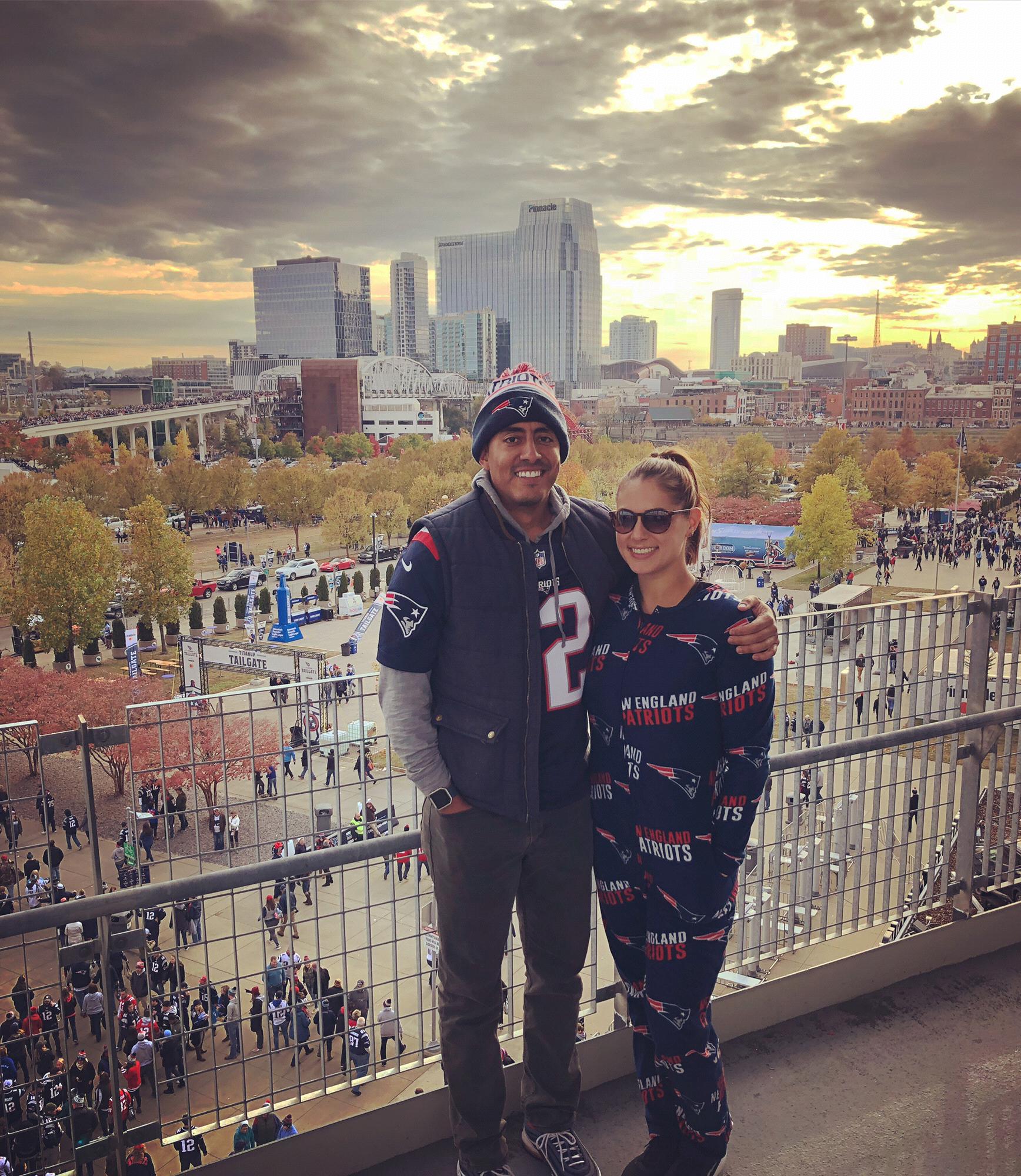 Nashville TN. Patriots Game