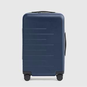 Expandable Small Carry-On Suitcase in Navy