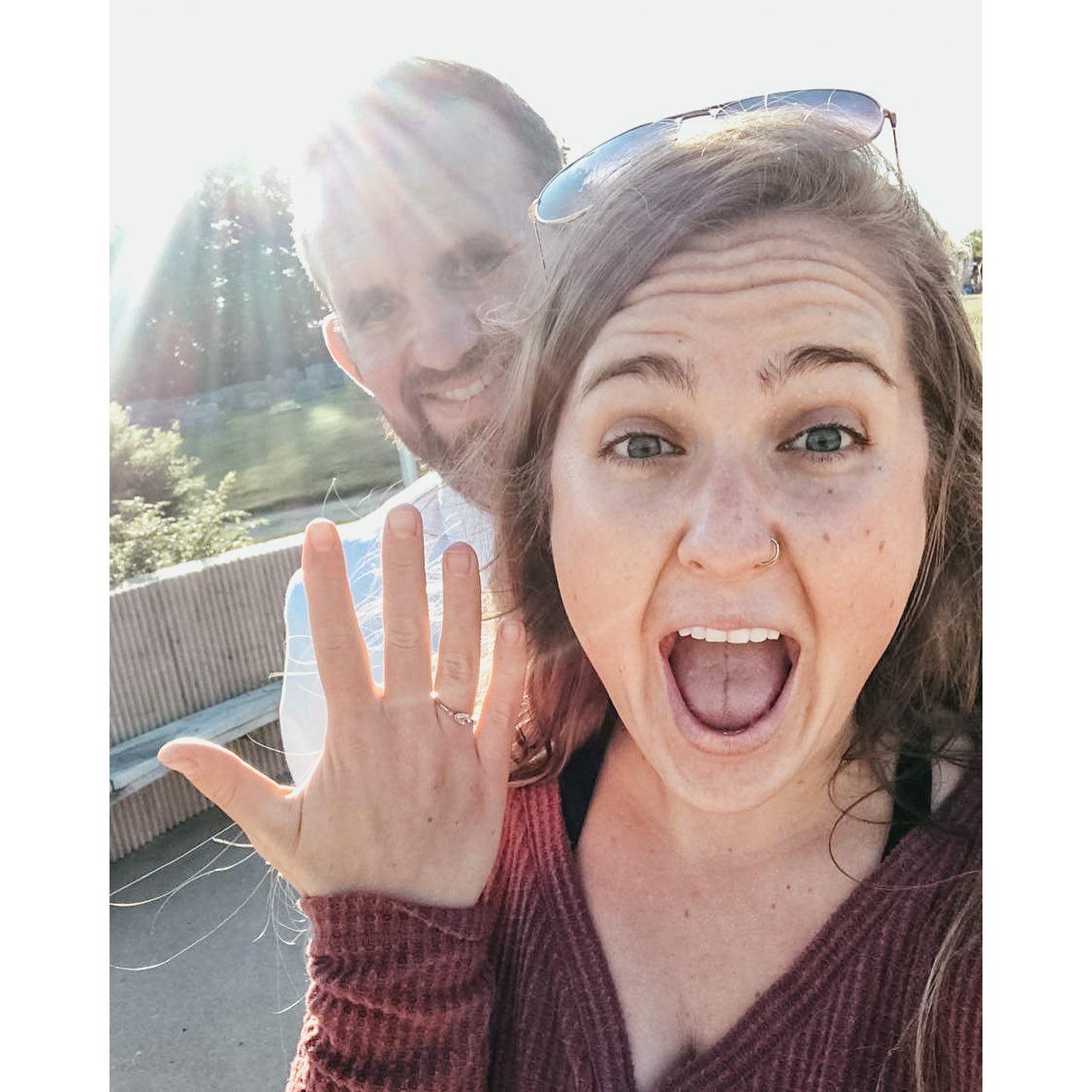 when he asked for forever and i said YES