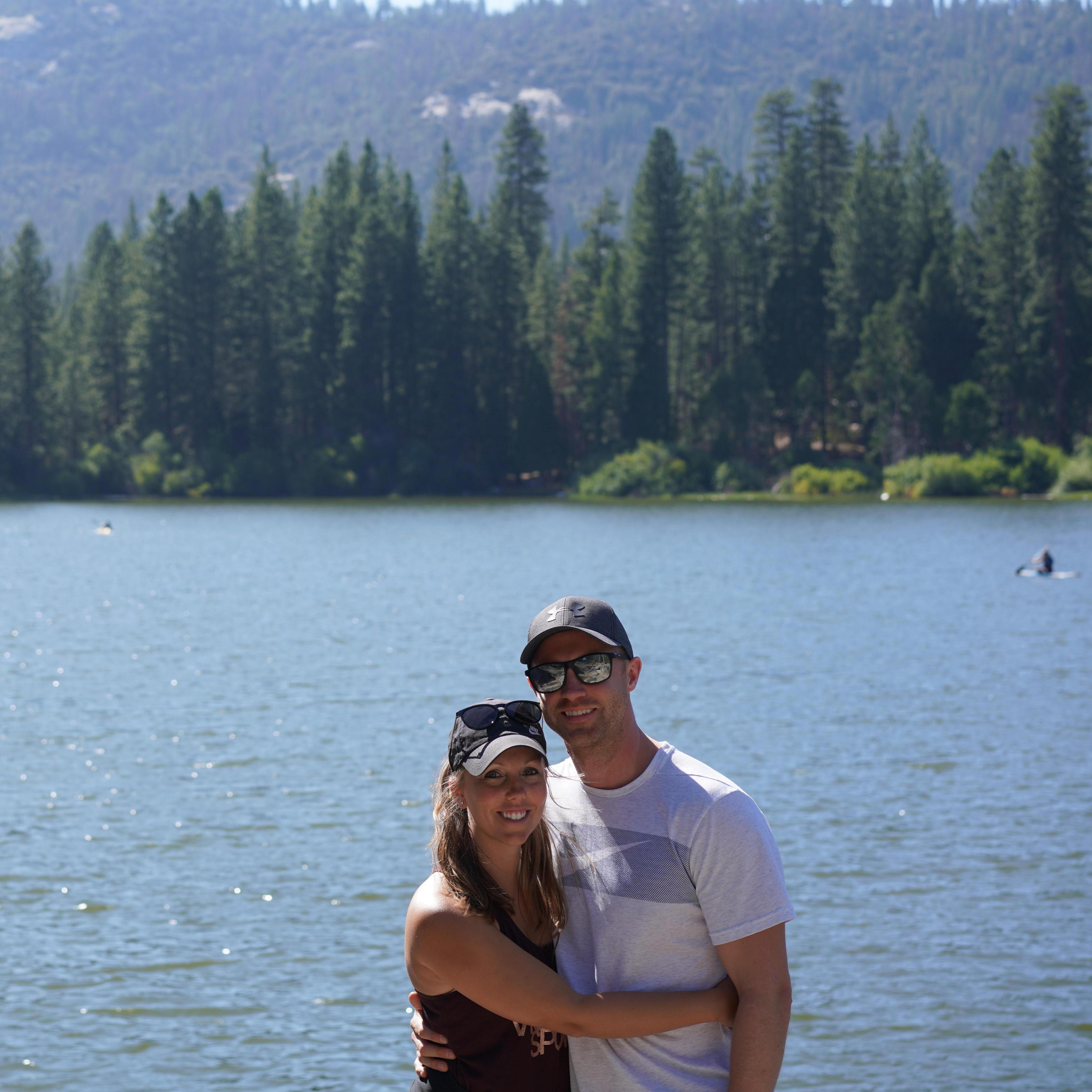 Beautiful lake we found in Cali!