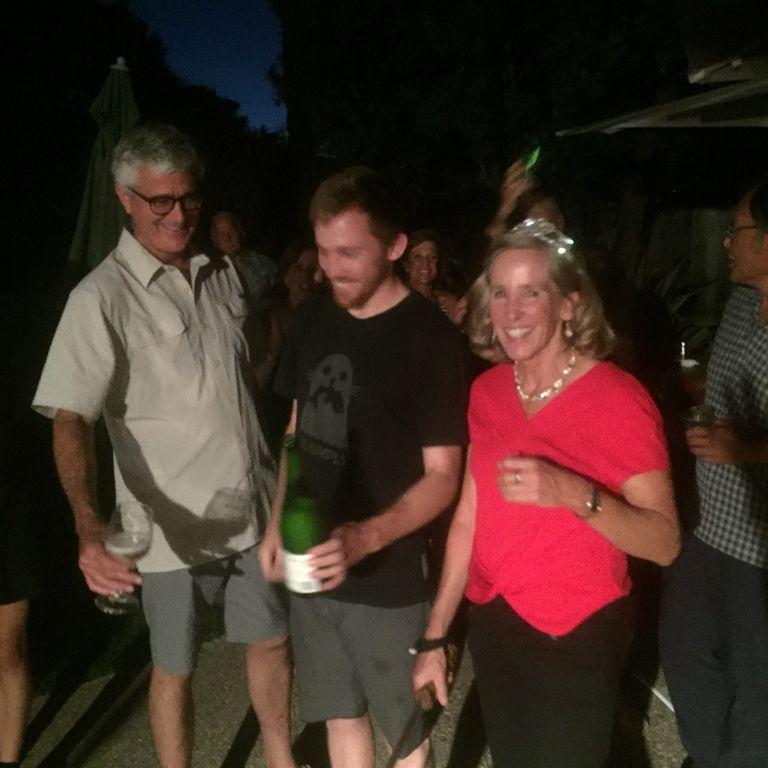 This was at Judy's 60th birthday party.