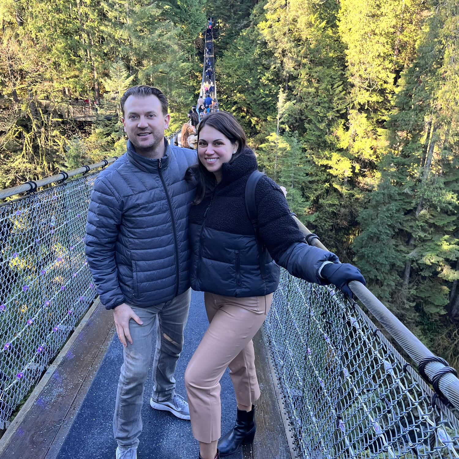 Walking the Capilano Suspension Bridge in Vancouver 🇨🇦