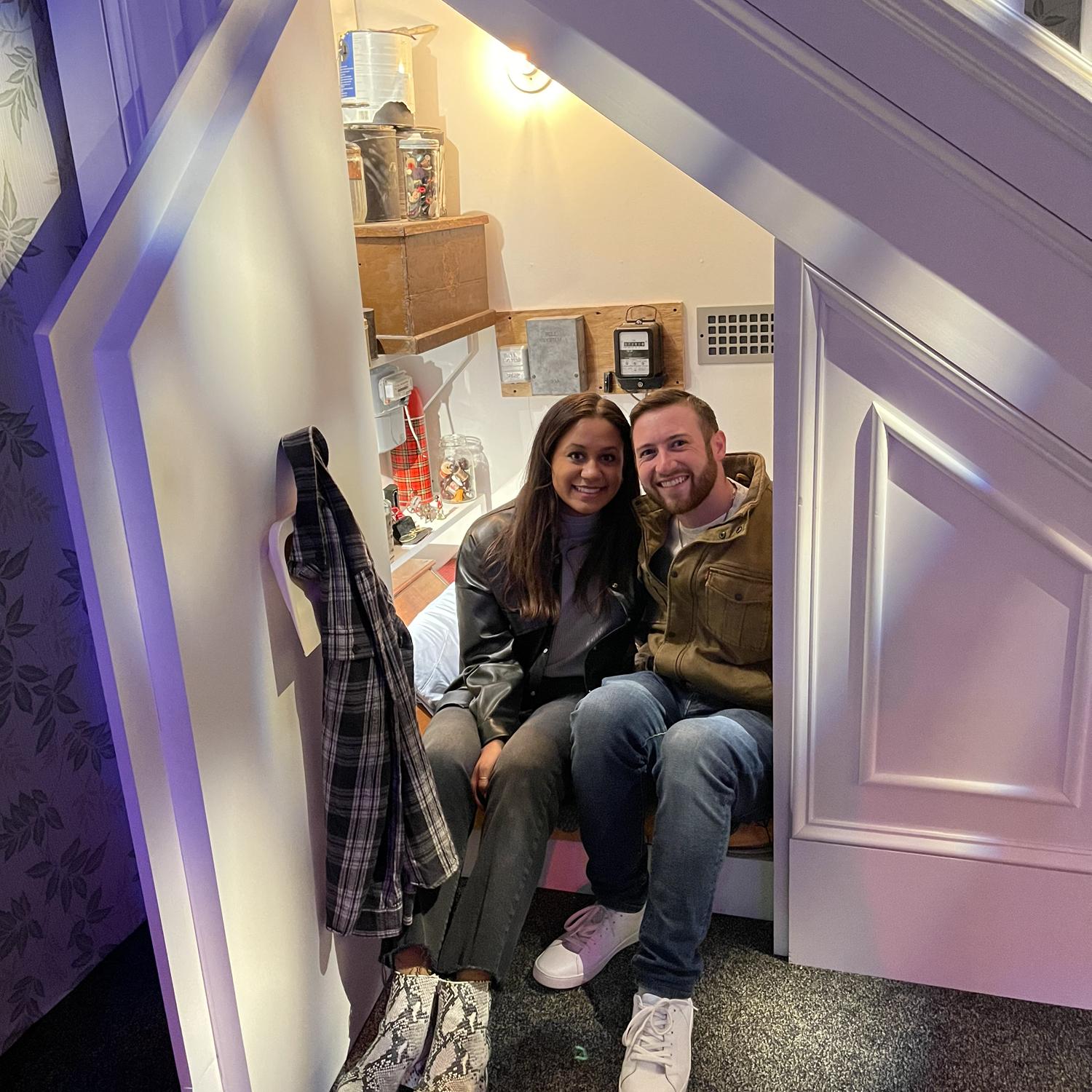 Harry potters bedroom