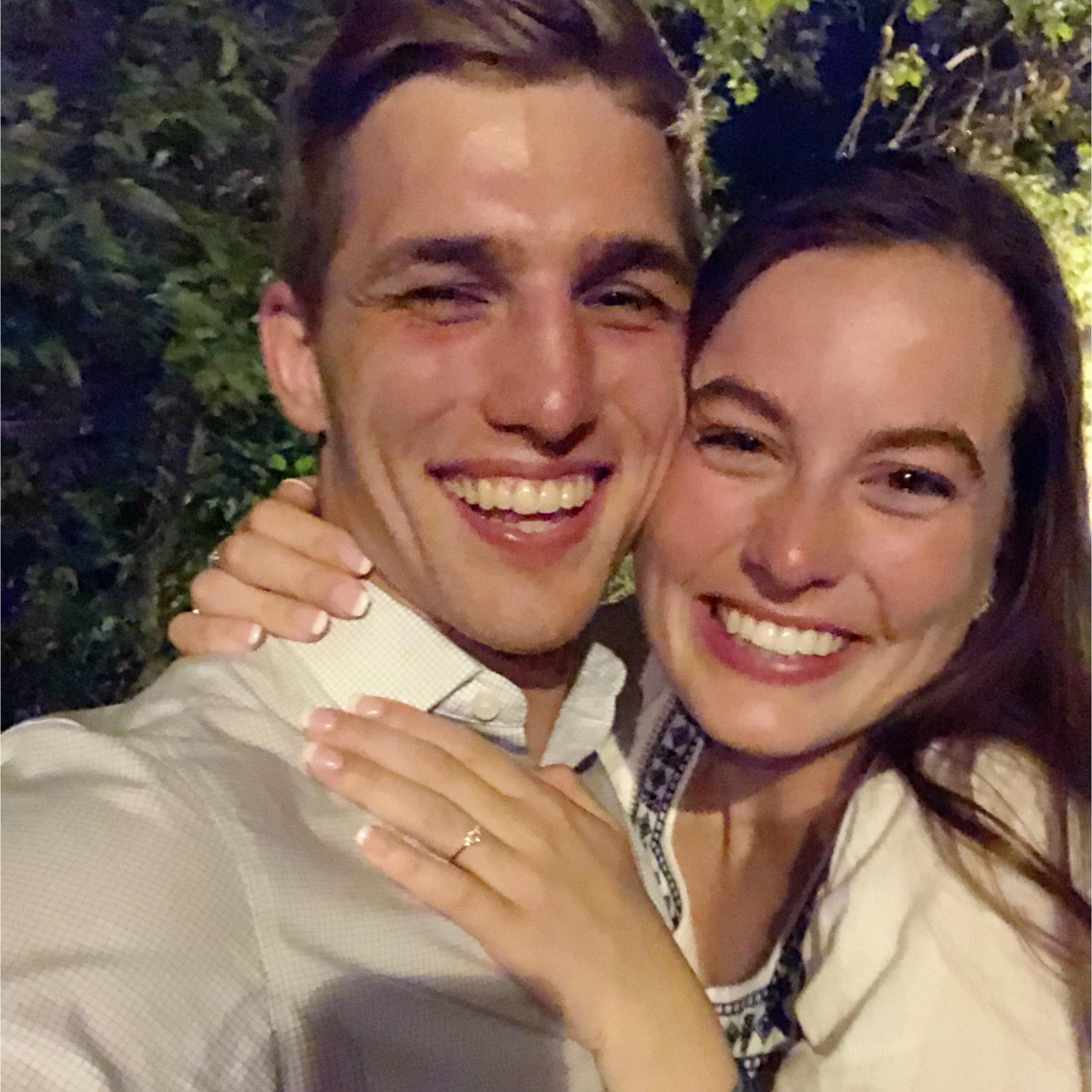 08.03.2019: This was taken right after Matthew asked me to be his wife!