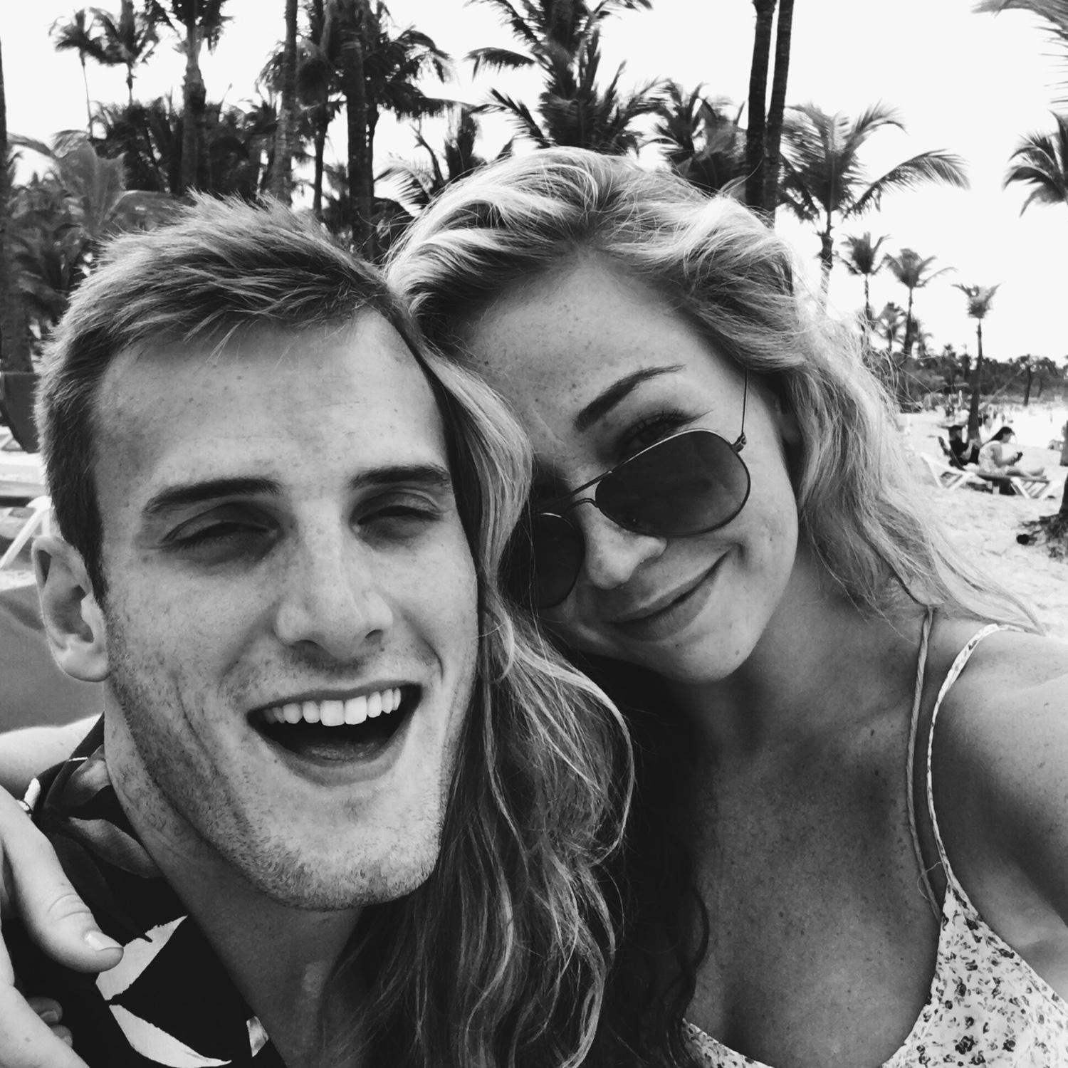 Our first vacation together.......one month into dating