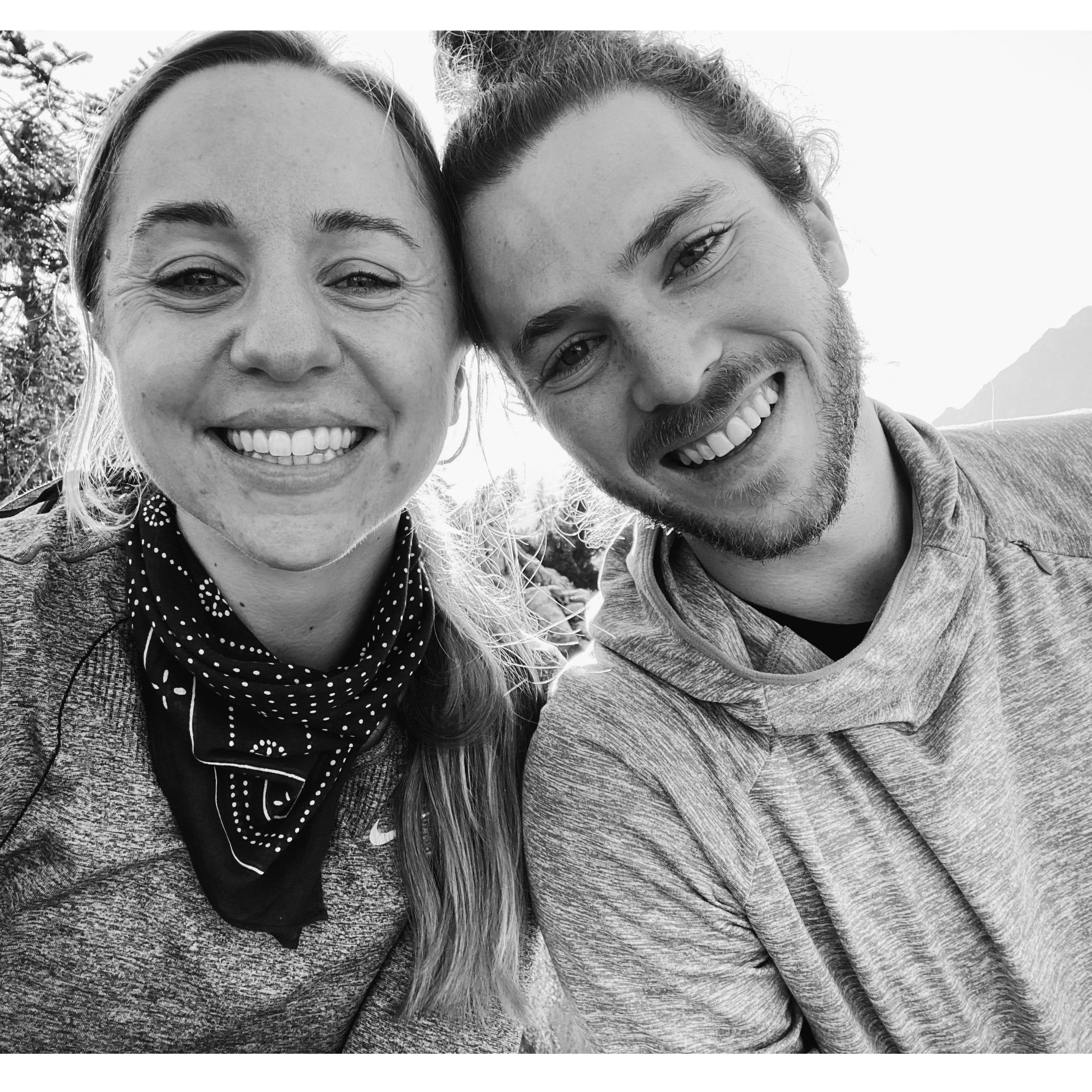 north cascades national park, at the top of our favorite hike - maple pass loop