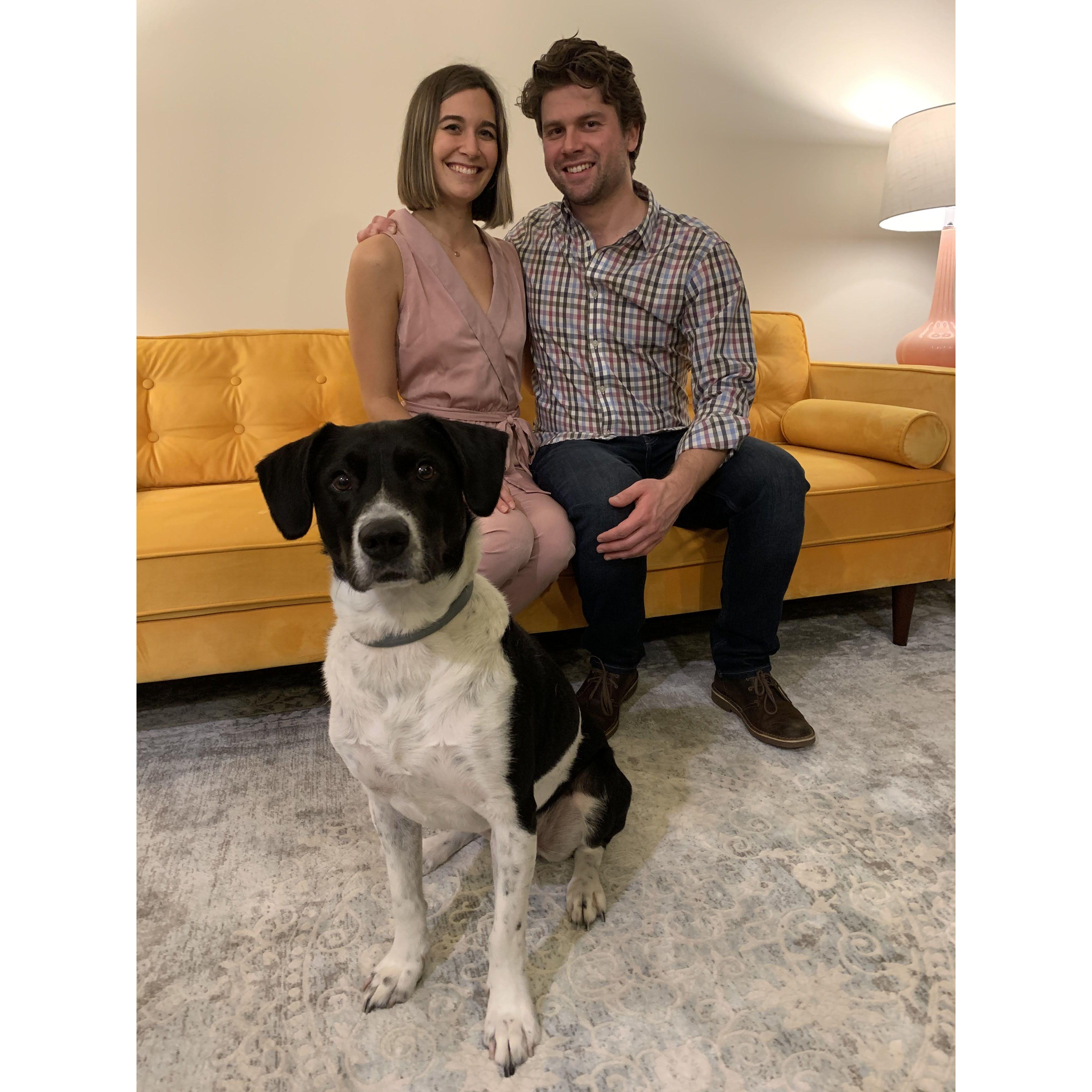 Christmas party with our favorite boy (Dec 2020)