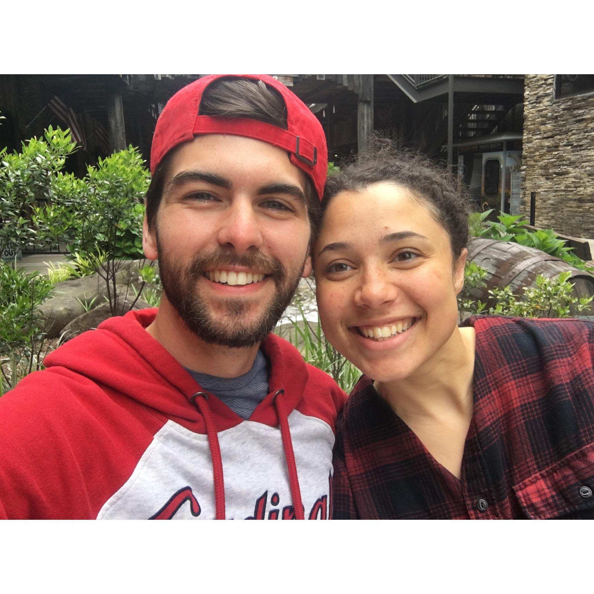 Our pre honeymoon in Gatlinburg