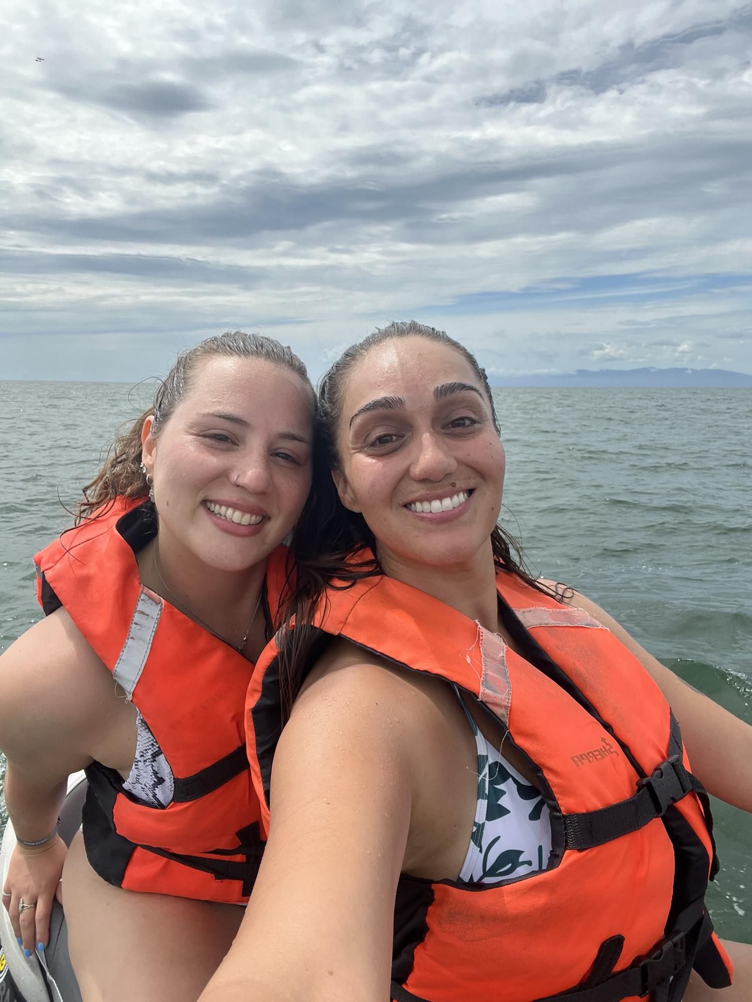 First time wrecking the waves together 🌊