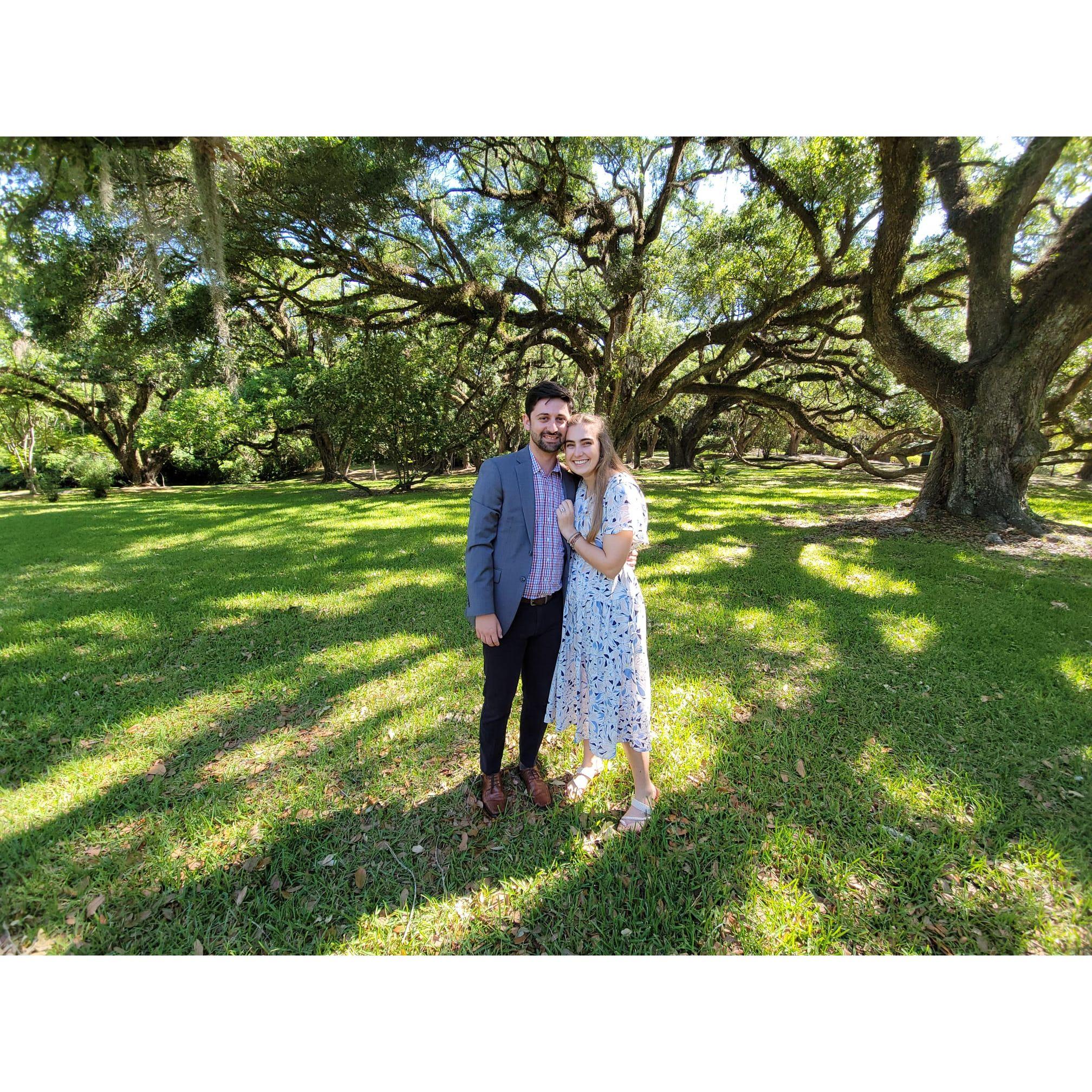 Immediately after Ryan proposed, Camden took a sweet photo of us just smilin