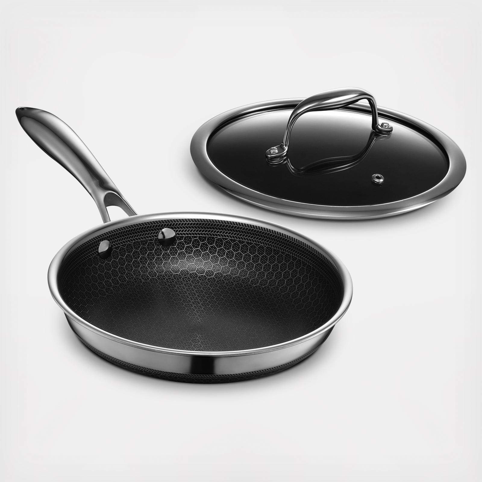 HexClad Hybrid Cookware, Frying Pan & Lid Set - Zola