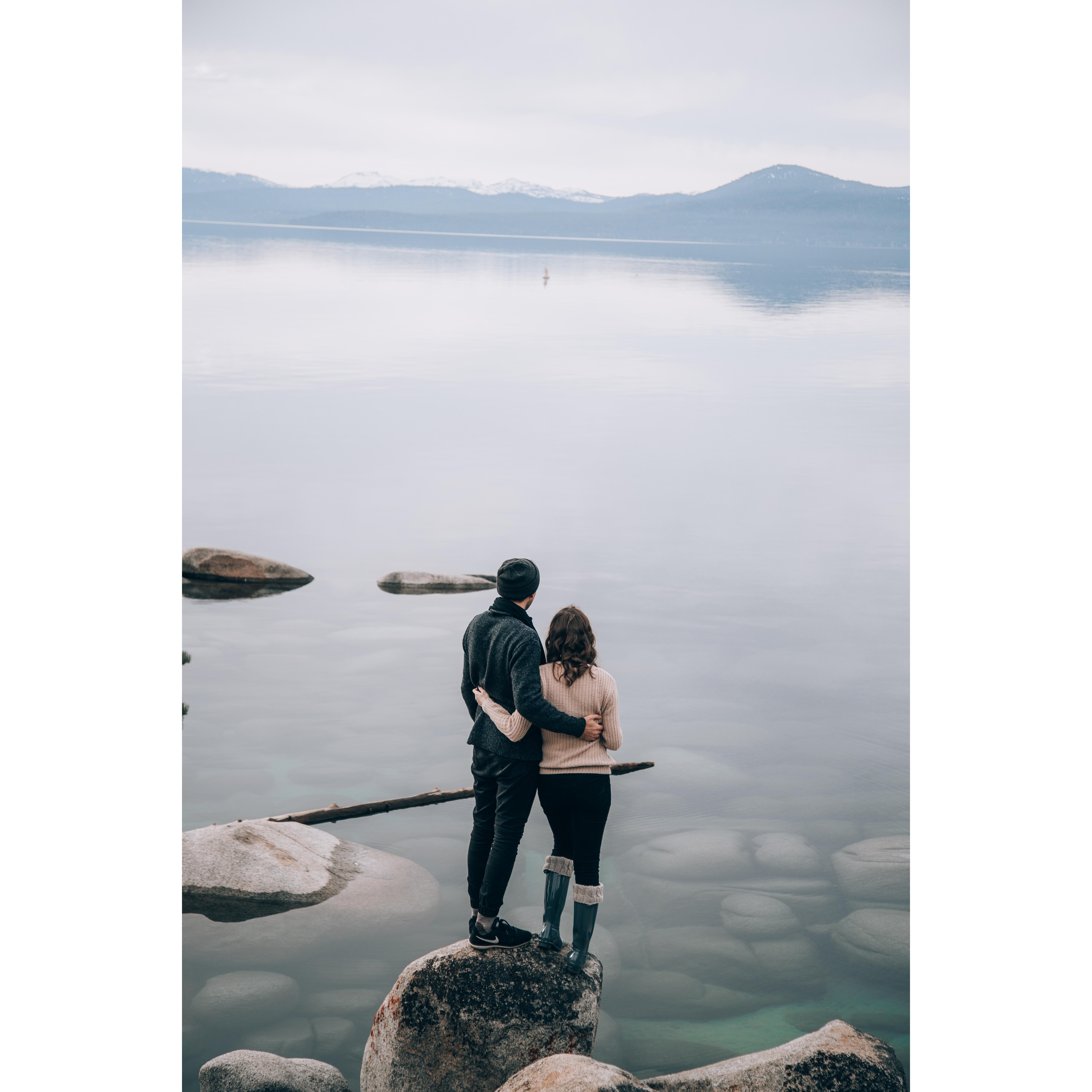 First time at Tahoe together.
