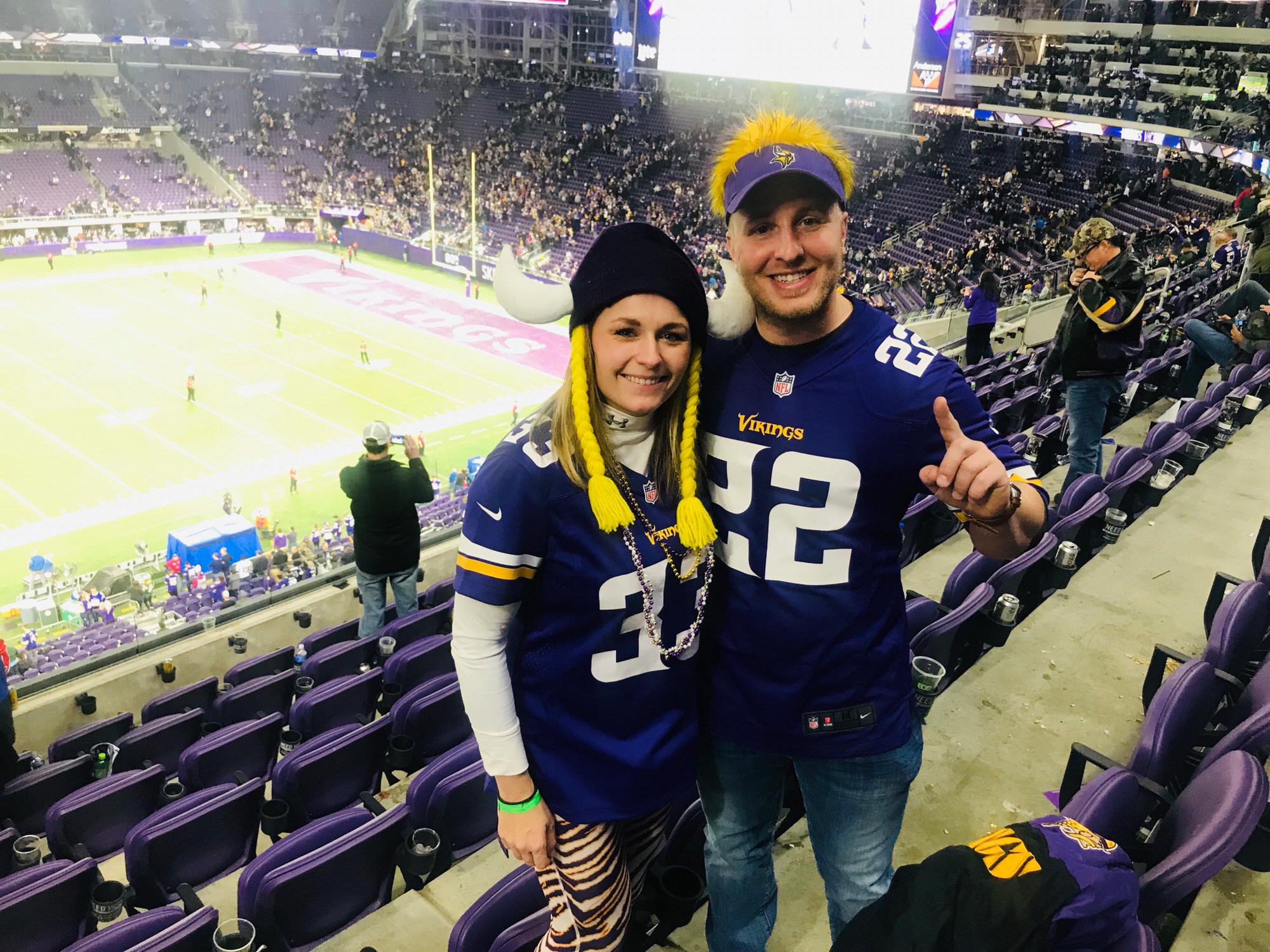 Vikings vs. Packers Game, November 2018. Vikes Won, of course.
