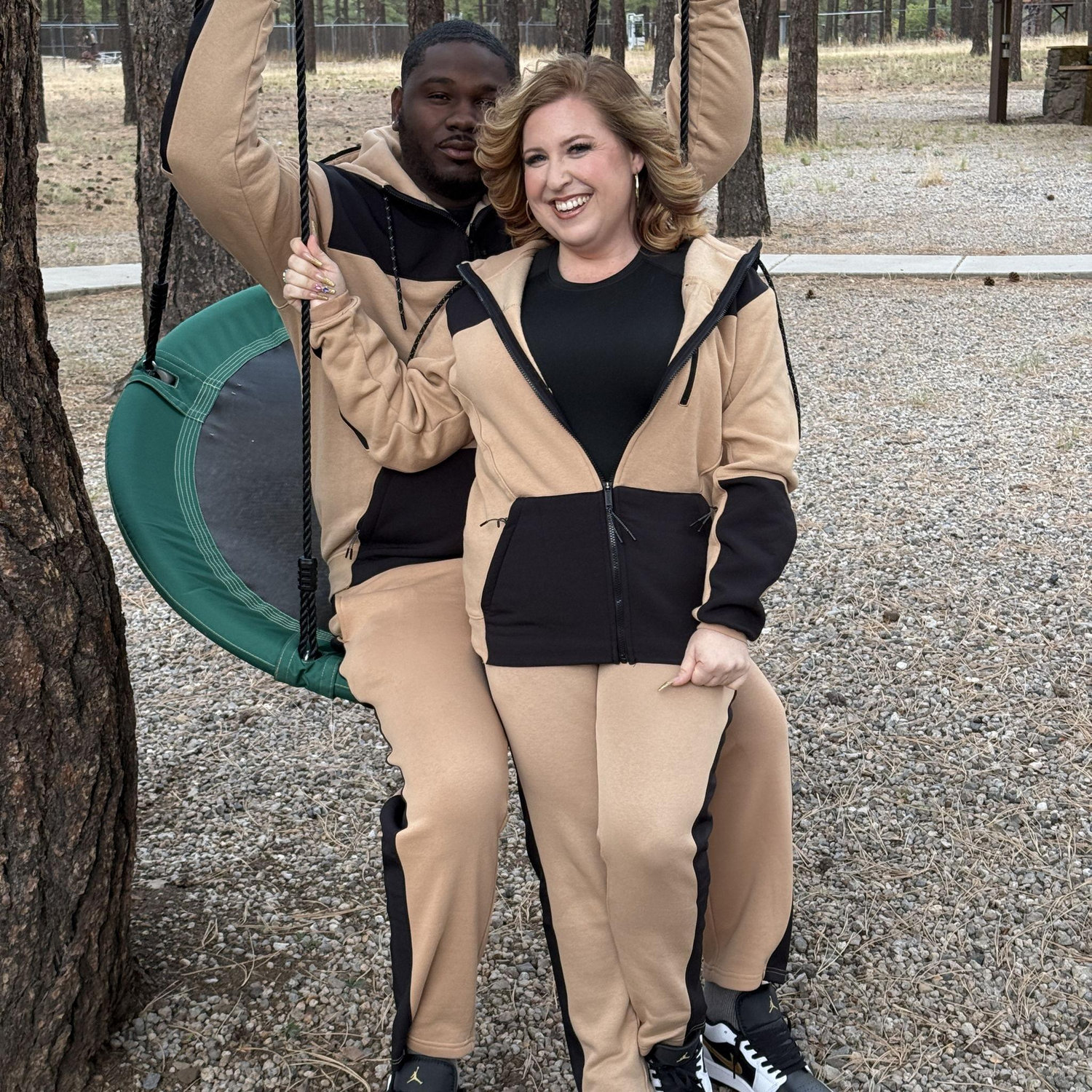 We are known for our matching outfits!