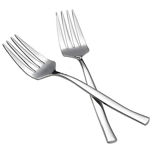 Idomy 8-Piece Stainless Steel Serving Fork Set