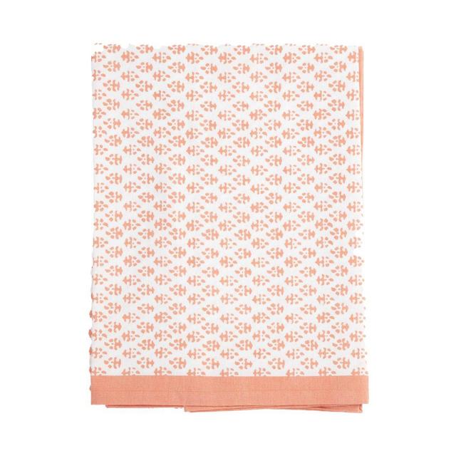 Batik Tablecloth Large Coral
