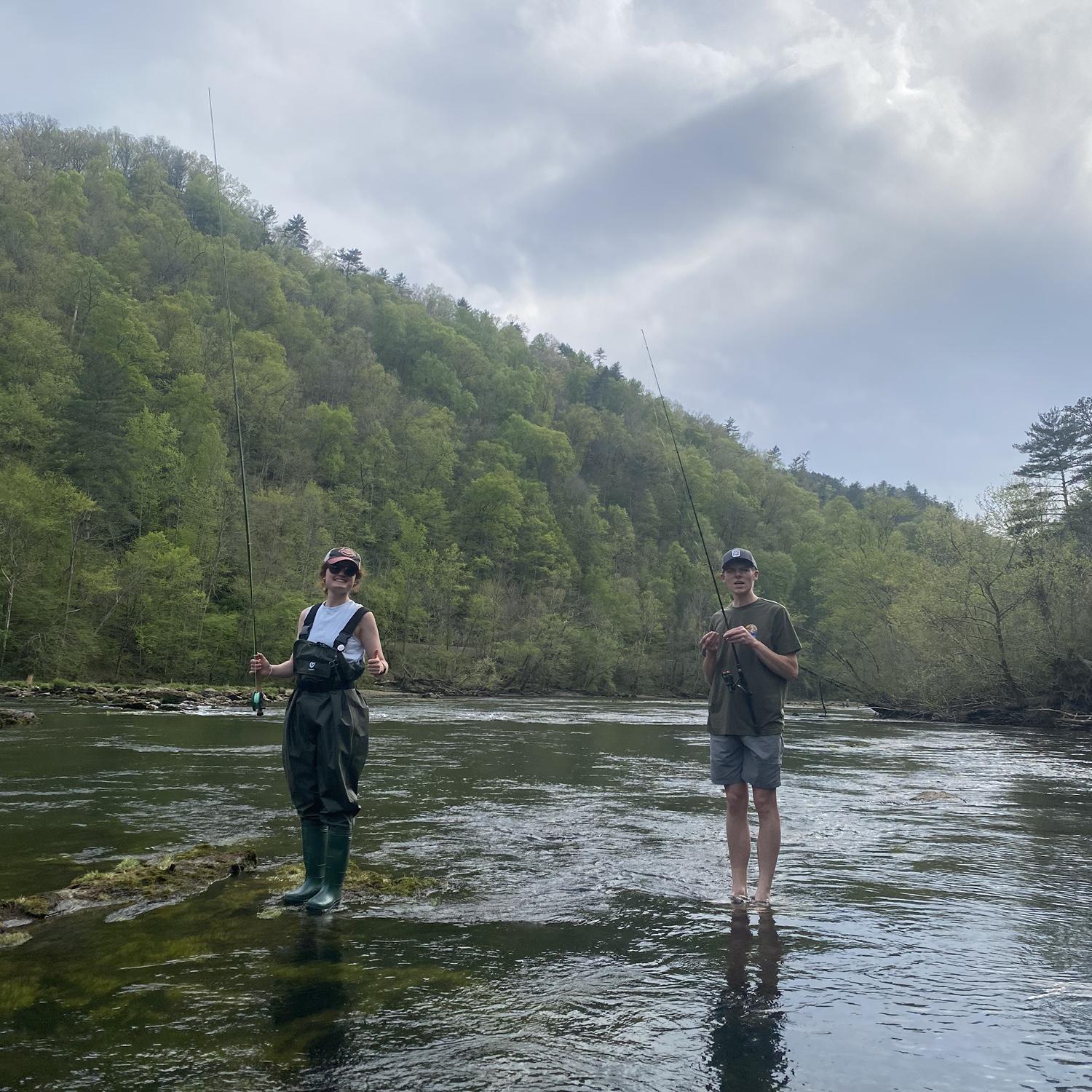 April 14th, 2024. "Eventually, all things merge into one, and a river runs through it... I am haunted by waters." -Amelia/Norman Maclean