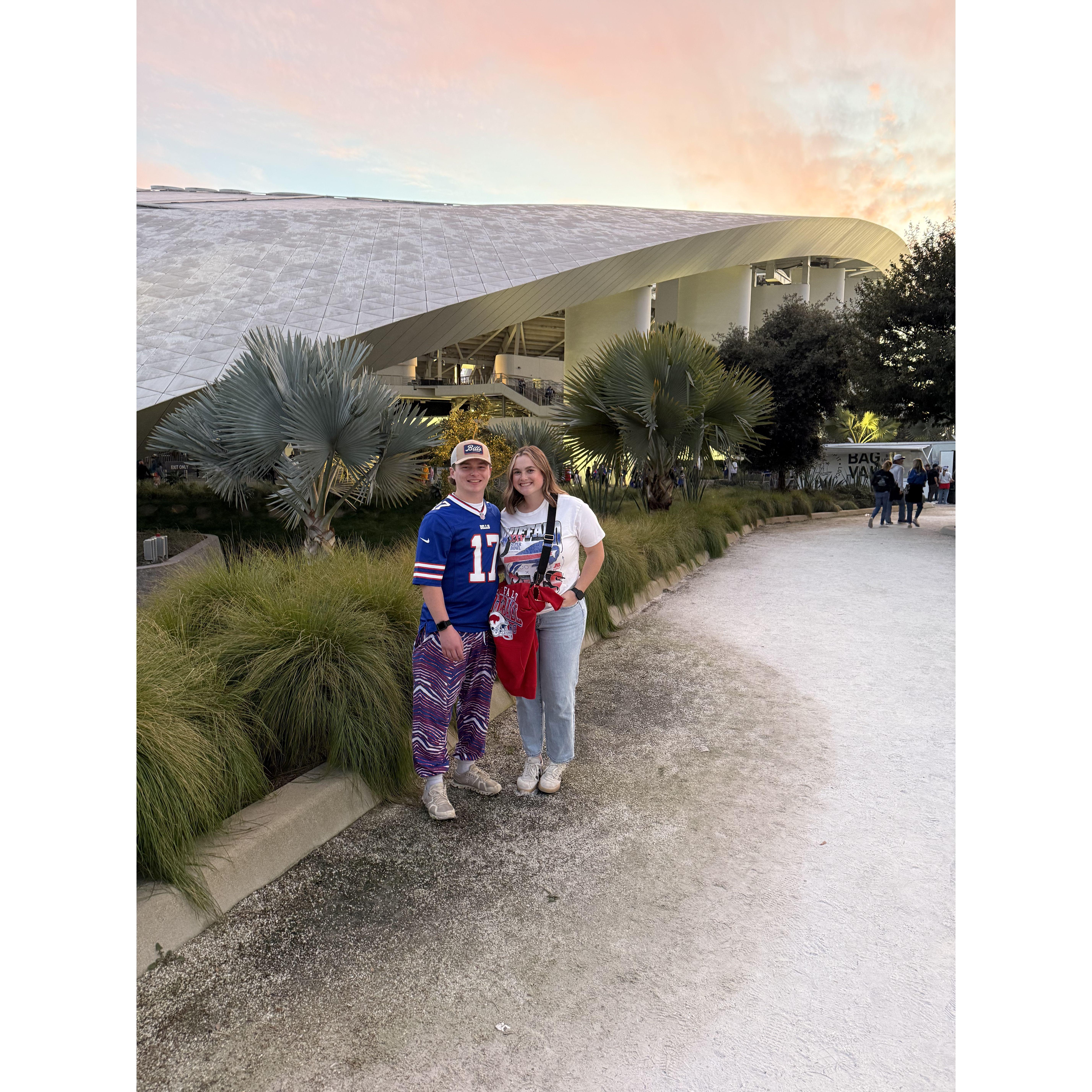 Bills Game - California