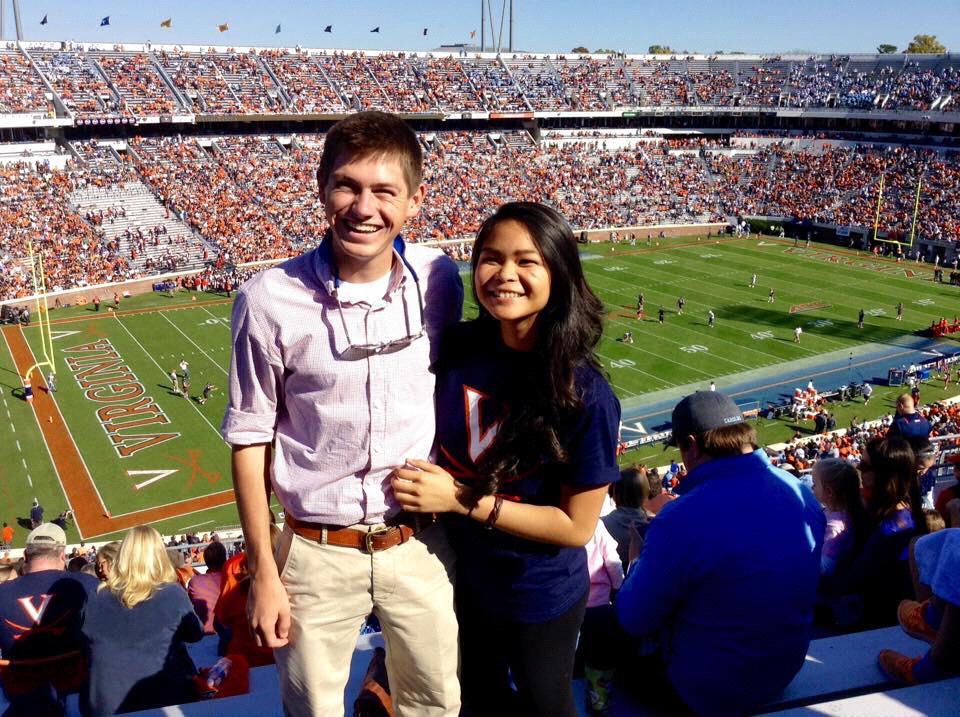 |September 2014| Onto college football games! Wahoowa!