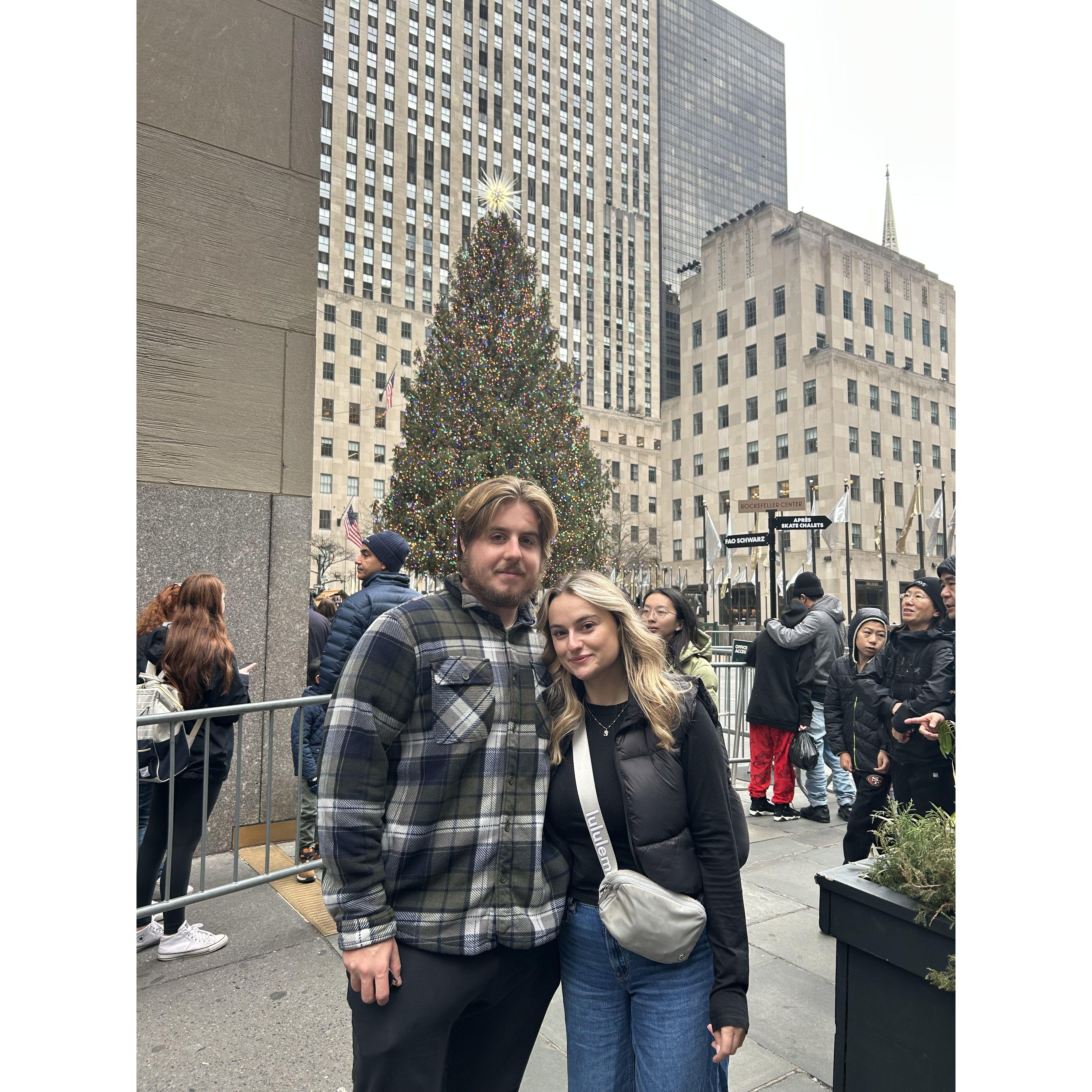 Rockefeller Center Christmas 2024