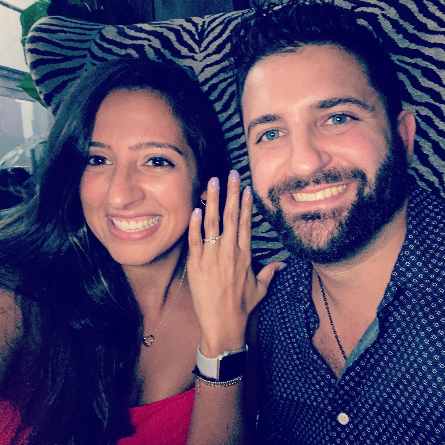 He popped the question...I said YES!