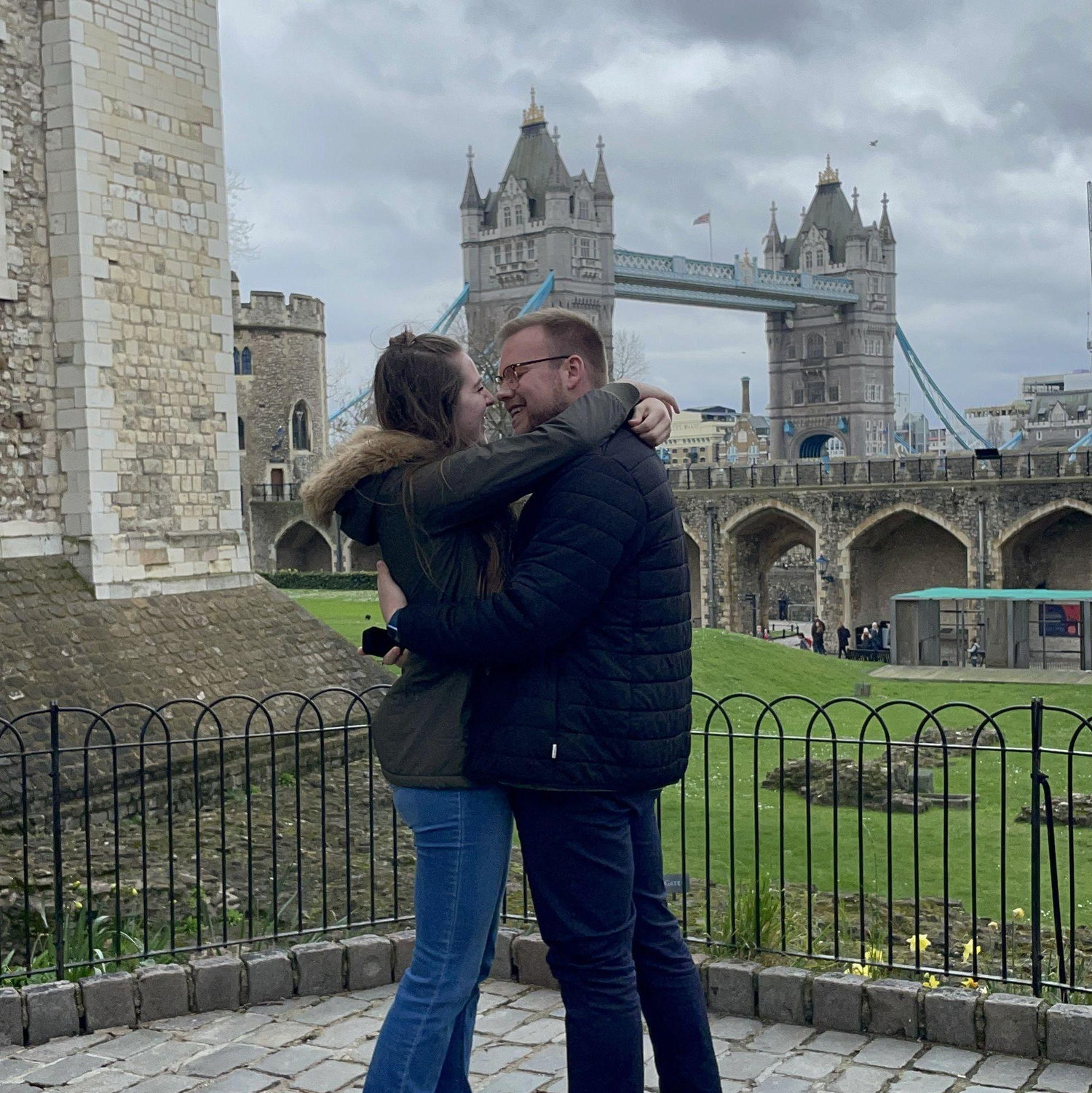 ...she said yes!