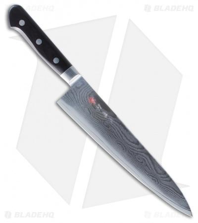 Kanetsune Medium Gyuto Chef's Knife 13.125" Black Wood KT-102