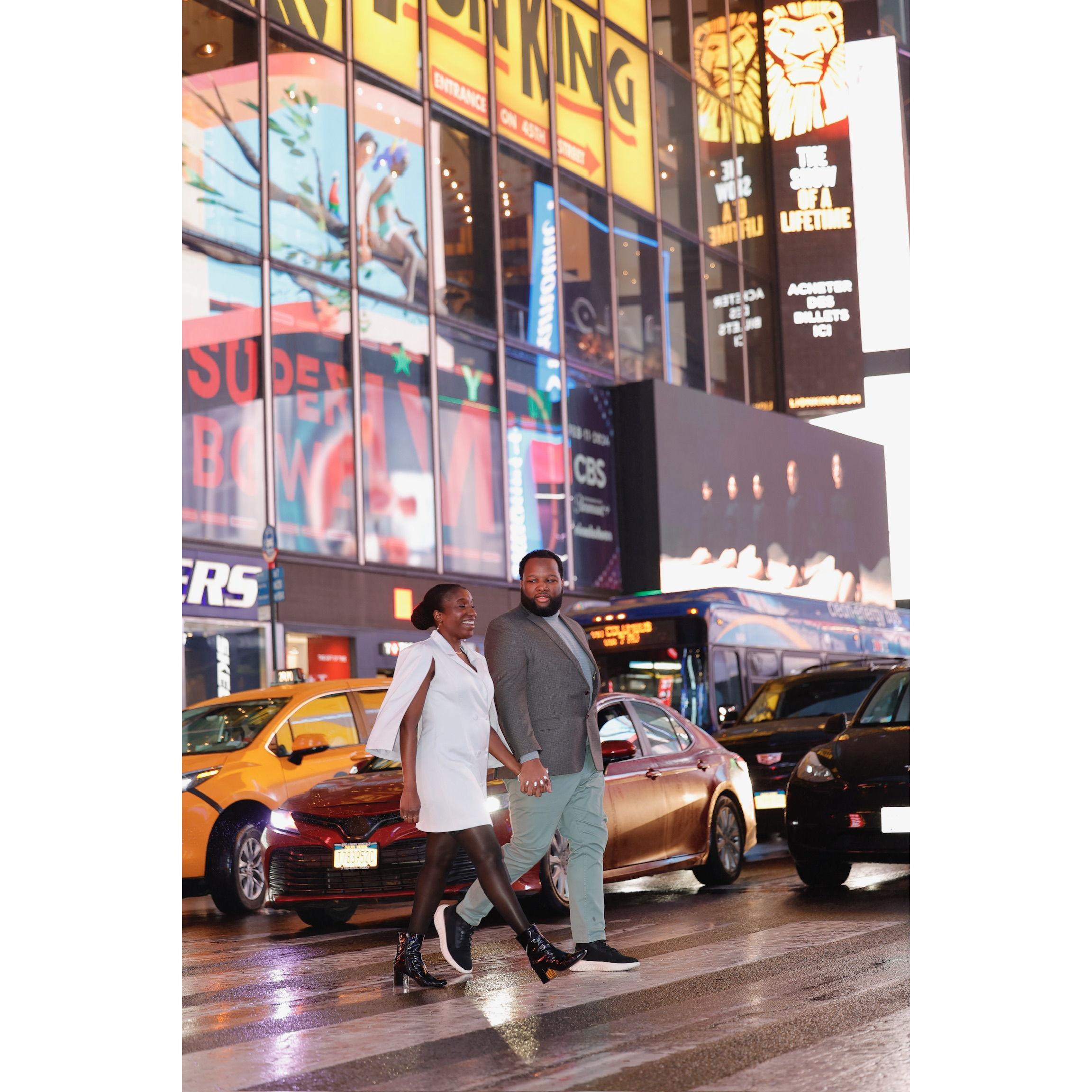 Engagement Photos in TSQ