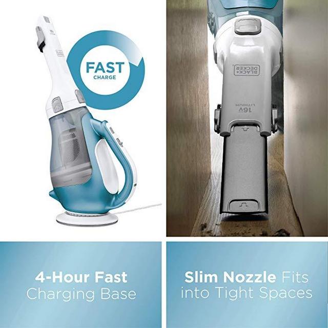 BLACK+DECKER Dustbuster Cordless Vacuum, 16V (CHV1410L)