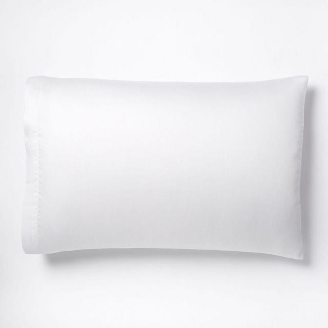 TENCEL™ Standard Pillowcase, Stone White, Set of 2