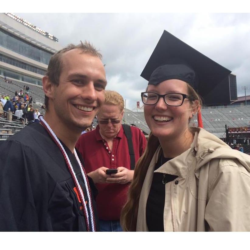Shane's graduation from Virginia Tech Class of 2016