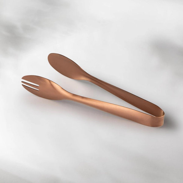 Matte Rose Gold • Serving Tongs