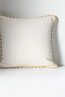 Kayla Cotton Herringbone Pillow