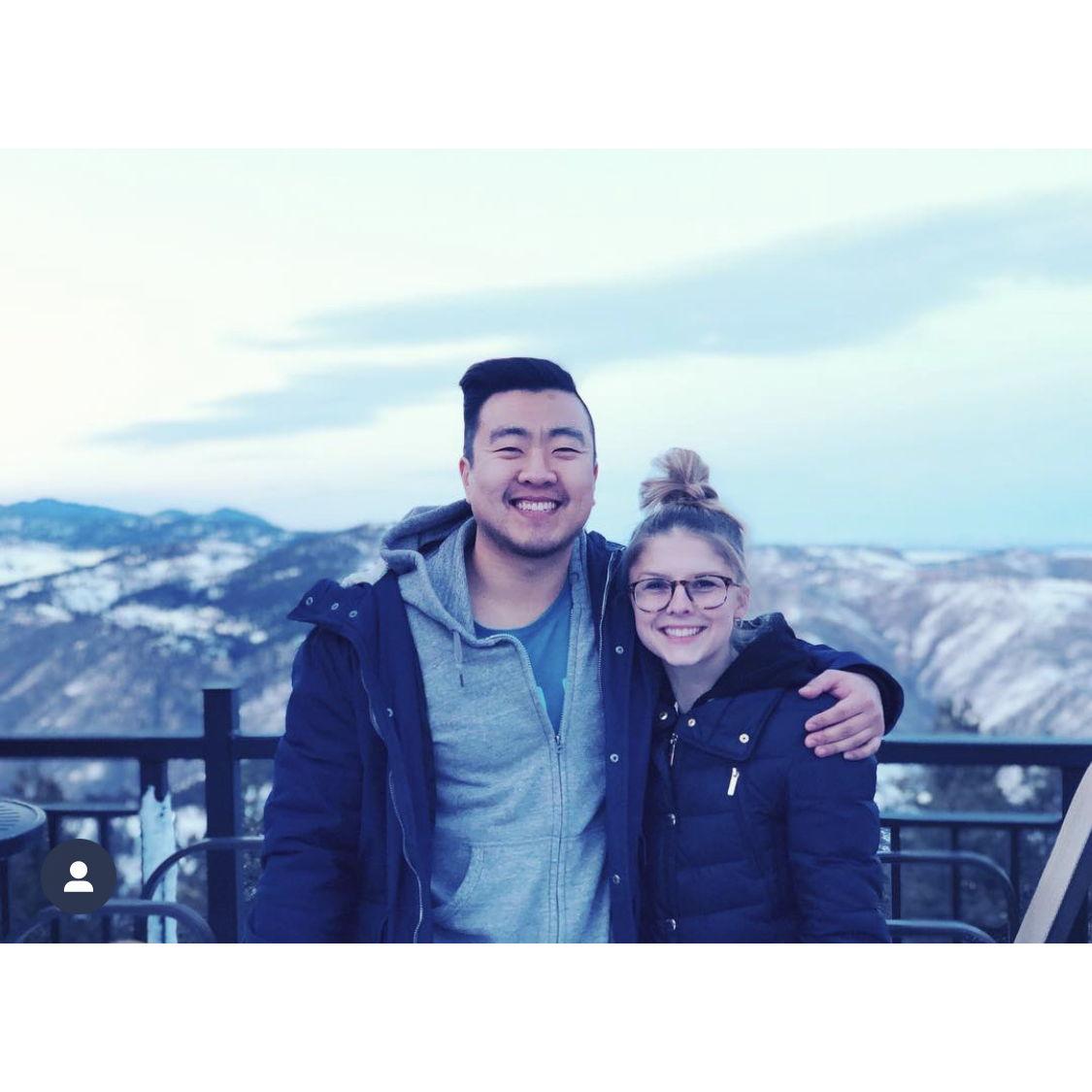 2018 - visiting Clara & Clarence in CO