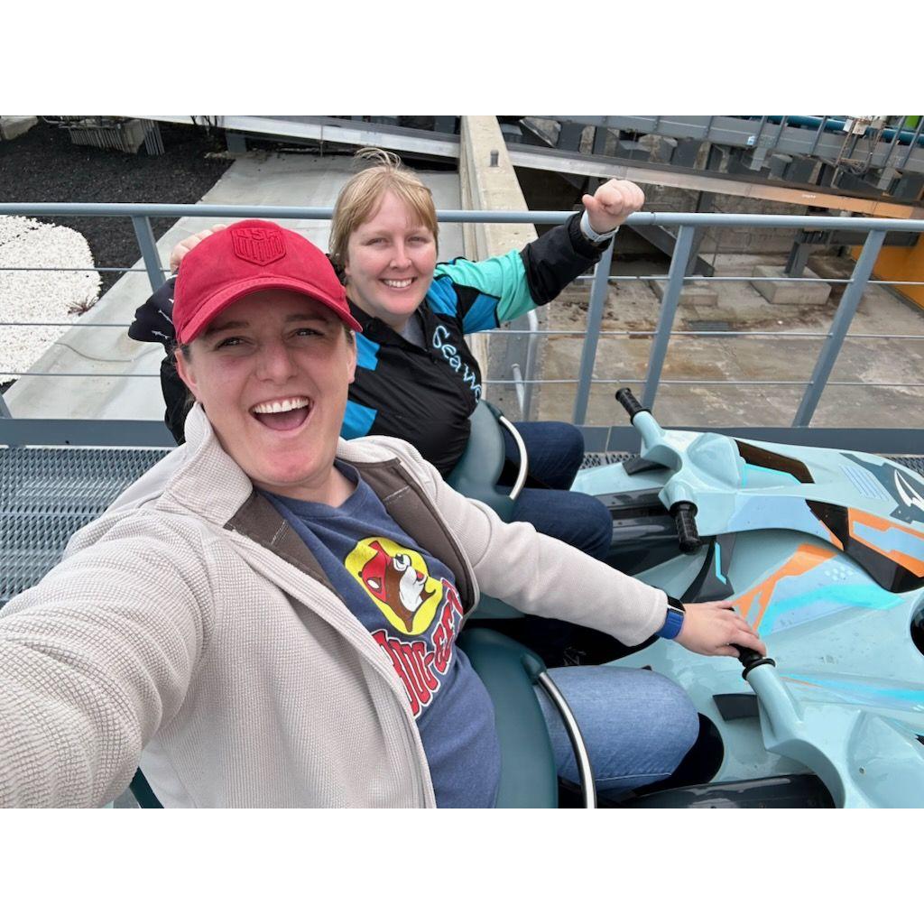We're huge thrill seekers!