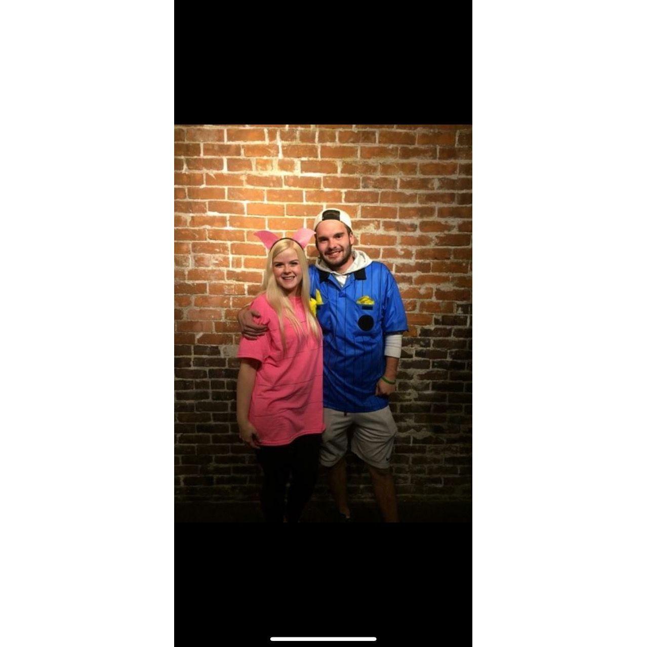 First Halloween together in college!