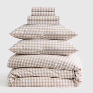 Classic Organic Percale Deluxe Bedding Bundle