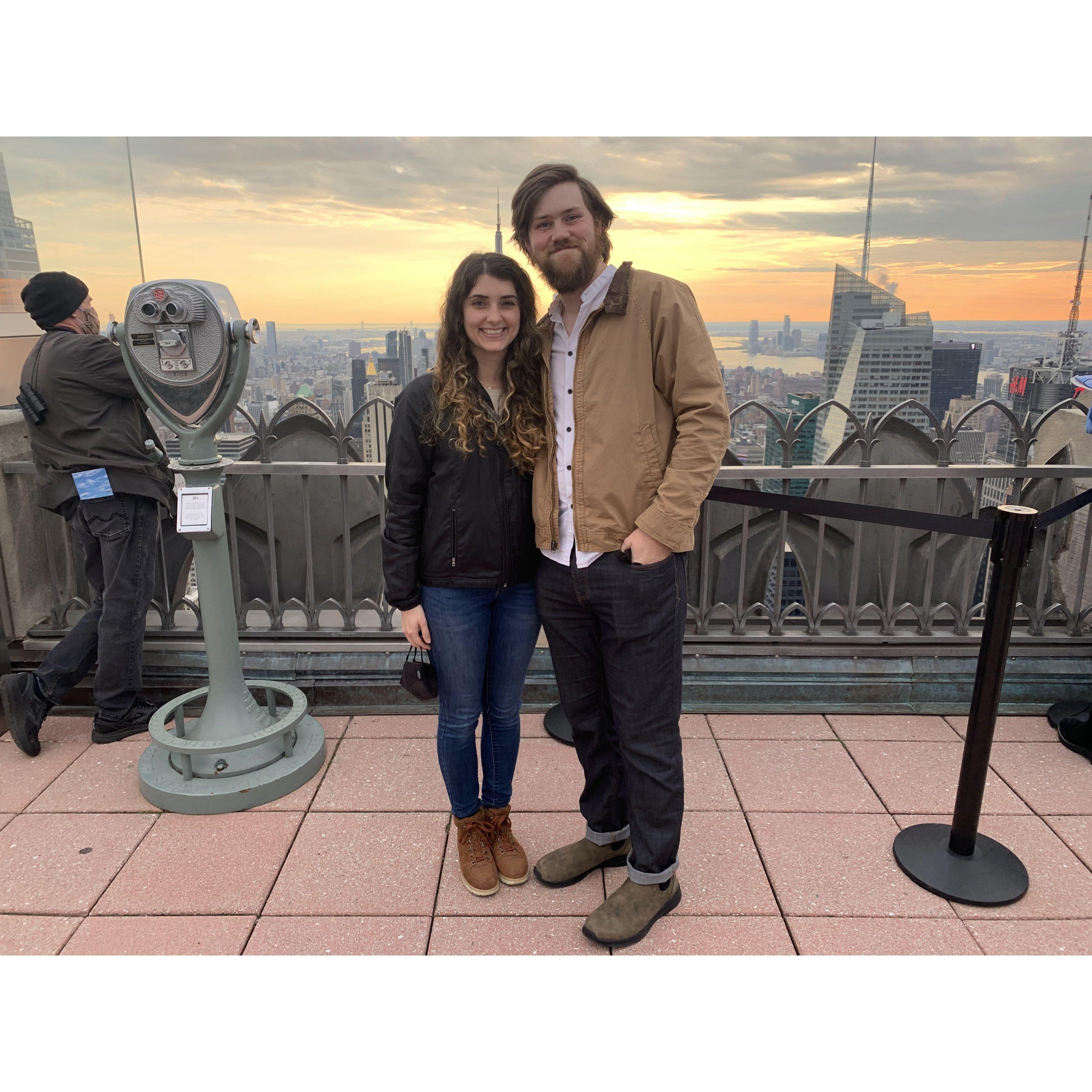 New York City 2021 at Top of the Rock